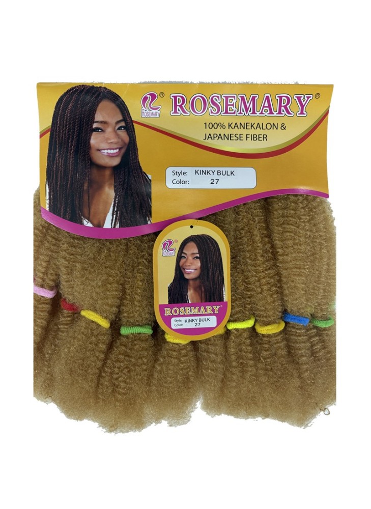 Rosemary Kinky Bulk Color 27